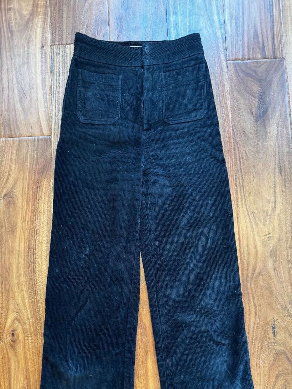 Marine Layer corduroy wide leg cropped pants